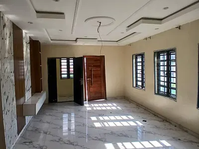 Super Massive Exquisite 3 Bedroom Apartment with Beautiful Pop Ceiling — One of the Estates on Badore Road, Badore, Ajah, Lagos