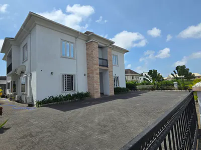 5 Bedroom Detached House with BQ — Lake View Park 1, Ikota, Lekki, Lagos