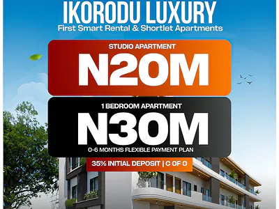 Astonished One Bedroom Apartment — Opposite First Gate, Lasustech, Ikorodu, Lagos