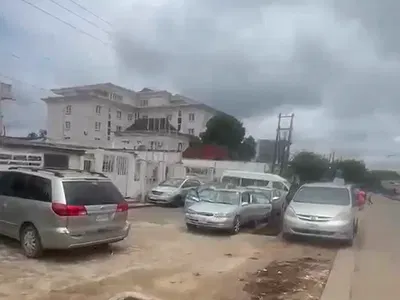 Storey Building on One and Half Plots — Murtala Mohammed International Airport Road, Ikeja, Lagos