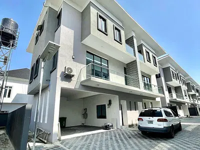 3 Bedroom Semi Detached Duplex with a BQ — Ikate Elegushi, Lekki, Lagos