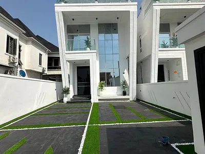 5 Bedroom Fully Detached Duplex with BQ — Ologolo, Lekki, Lagos