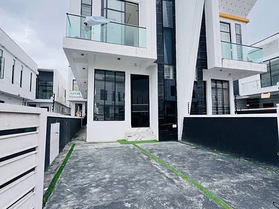 4 Bedrooms Semi Detached Duplex + BQ with Pool — Ikota, Lekki, Lagos