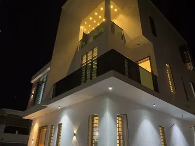 4 Bedroom Detached Smart Home with BQ and Pool — Kiki's Court, Peninsula Gardens Estate, Lekki, Lagos
