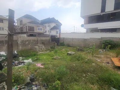 A Plot of Land Measuring 482 SQM — Church Street, Off Olanrewaju Street, Akoka, Yaba, Lagos