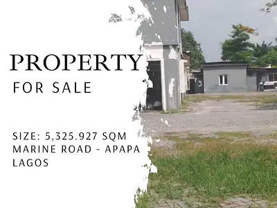 Commercial Land Waterfront Property — Marine Road, Apapa, Lagos