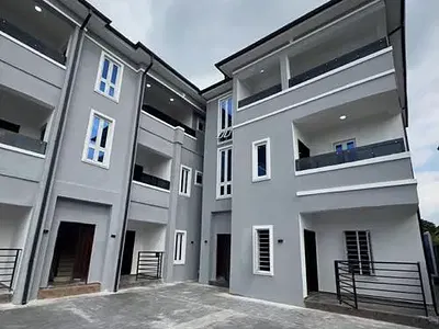 Newly Built 9 Units of 2 Bedroom Block of Flat with Gatehouse — Sars Road, Port Harcourt, Rivers