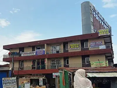 Three Storey Commercial Building with Office Spaces and Shops — Egbeda, Alimosho, Lagos