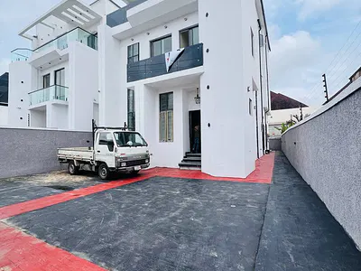 5 Bedroom Fully Detached Duplex + BQ with Cinema — Idado, Lekki, Lagos