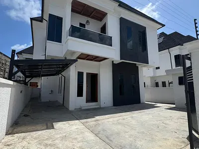 Brand New 4- Bedroom Fully Detached Duplex with BQ — Orchid Road, Lekki, Lagos