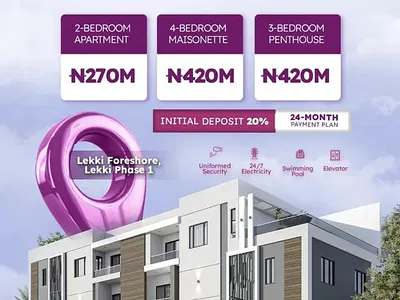 Laguna Sea View: Luxury Apartments Development — Lekki, Lagos