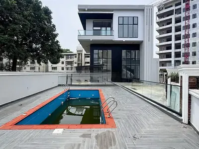 5 Bedroom Detached Duplex with 2 BQ Swimming Pool, Gym, — Old Ikoyi, Ikoyi, Lagos