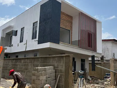 4 Bedroom Detached Duplex with BQ — Adeniyi Jones, Ikeja, Lagos