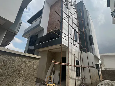 5 Bedroom Detached Duplex with BQ and Cinema — Adeniyi Jones, Ikeja, Lagos