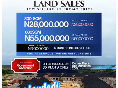 Land — Solace City Bungalow Phase 2, Ibeju Lekki, Lagos