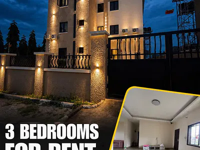 3 Bedroom Apartment with En-Suite Bedrooms — Dape, Abuja