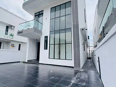 5 Bedroom Fully Detached Duplex + BQ with Pool — Chevron, Lekki, Lekki, Lagos