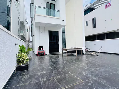 5 Bedroom Fully Detached Duplex + BQ with Cinema, Rooftop Terrace — Chevron, Lekki, Lekki, Lagos