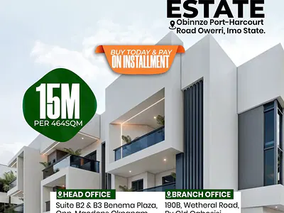 Premium Land — Bliss Garden Estate, Obinze, Owerri Municipal, Imo