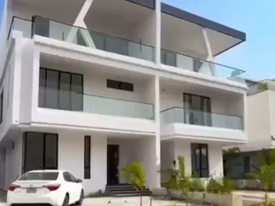 New 5 Bedroom Semi Detached Duplex on 2 Floors + BQ, Pool on 800SQM — Cowrie Creek Estate, Ikate, Lekki, Lagos