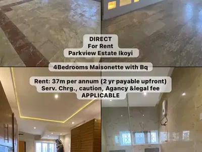 4 Bedroom Maisonette — Park View, Ikoyi, Lagos., Ikoyi, Lagos