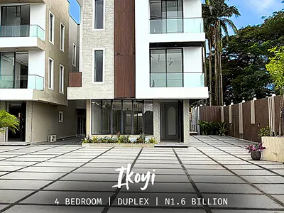 Luxury 4 Bedroom Duplex with Swimming Pool — Ikoyi, Lagos