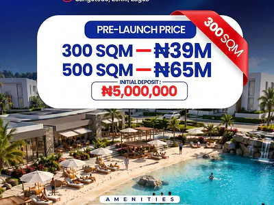 Waterfront Residential Land — Civic Residence Waterfront, Sangotedo, Ajah, Lagos