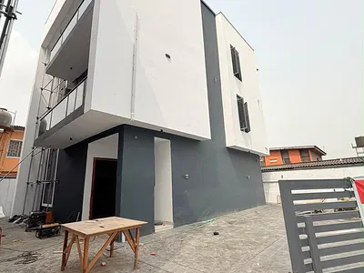 Newly Built 5 Bedroom Detached Duplex with BQ — Adeniyi Jones, Ikeja, Lagos