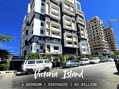 Luxury 4 Bed Penthouse — Victoria Island (VI), Lagos
