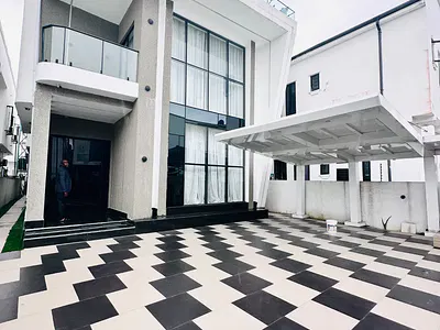 Prestigious 5 Bedroom Detached Duplex with Fitted Kitchen — Ajah, Lagos