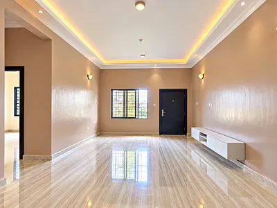 Spacious 2 Bedroom Flat Upstairs with 24HRS Electricity — Lekki, Lagos