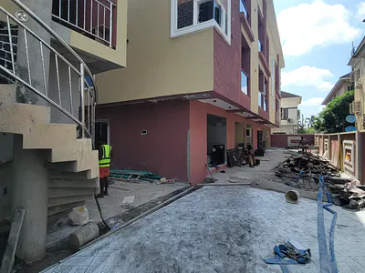 Newly Built and Standard 2-Bedroom Apartment with Swimming Pool — Mobil Road Ilaje Ajah, Ilaje, Ajah, Lagos