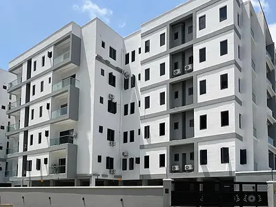 Newly Built and Serviced 3 Bedroom En-Suite Flat with 1 Room BQ — Lekki Phase 1, Lekki, Lagos
