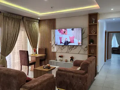 2 Bedroom Serviced Apartment with Pool & Gym — Alausa, Ikeja, Lagos