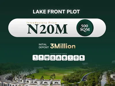 Mowe Golf Town Lake Front — Off Lagos-Ibadan Expressway, Mowe Town, Ogun