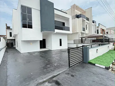 4 Bedroom Fully Detached House with BQ — Atican Beach Estate, Beside Costal Road, Lekki, Lagos