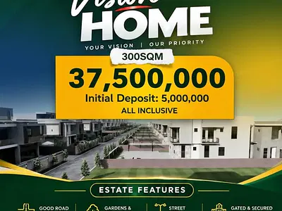 Residential Land Plots at Vision Home Estate — Vision Home Estate, Lagos-Calabar Coastal Road, Ibeju Lekki, Lagos
