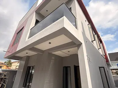 Spacious 4 Bedroom Detached Duplex with BQ — Ogba, Ikeja, Lagos