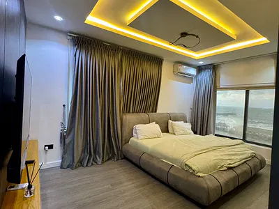 Premium 2 Bedroom Beach-View Apartment with PS5 & Pool — Lekki, Lagos
