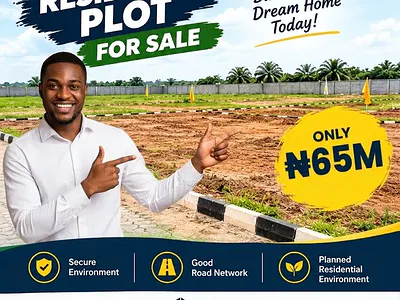 500SQM Residential Plot of Land in a Planned Estate — Urban Signature Lagos / Eluju, Eleko, Ibeju Lekki, Lagos
