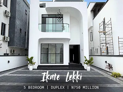Luxury 5 Bed Duplex with BQ — Ikate, Lekki, Lagos