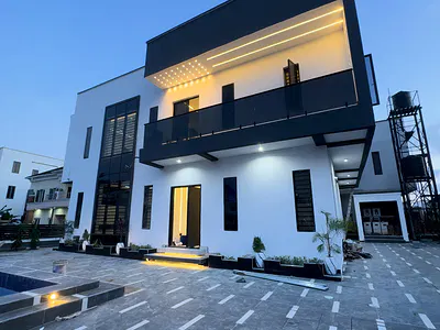 Spacious 5 Bedroom Fully Detached Duplex with BQ — Ajah, Lagos