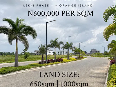 1000 Square Meters Plot of Land — Lekki, Lagos