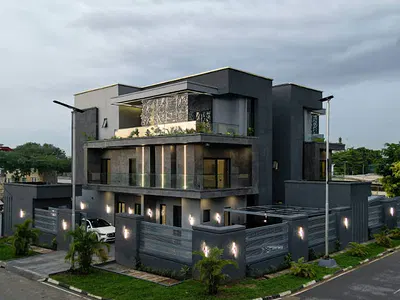 6 Bedroom Twin Duplex with BQ — Zone 2, Wuse, Abuja