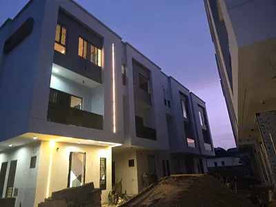 Brand New 4 Bedroom Terrace House with 1 Room BQ — Maryland, Lagos