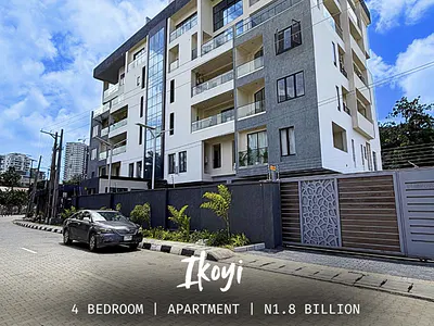 Exquisite 4 Bed Apartment with BQ — Ikoyi, Lagos