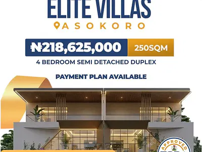 250SQM Residential Plot of Land in an Exclusive Estate — Mshel Elite Villas, Asokoro District, Abuja