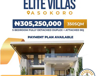 350SQM Residential Land in an Exclusive Estate — Mshel Elite Villas / Opposite Ait, Asokoro District, Abuja