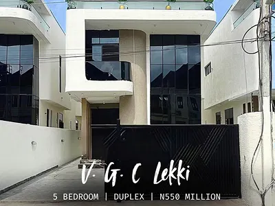 Exquisite 5 Bed Duplex with Swimming Pool — Lekki, Lagos