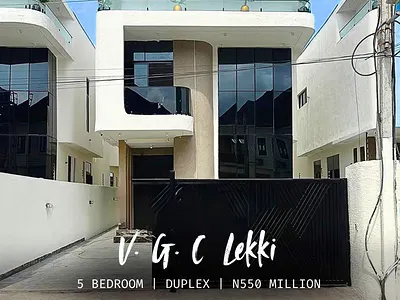 Exquisite 5 Bedroom Detached Duplex with Swimming Pool — Lekki, Lagos